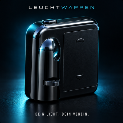 Leuchtwappen Türprojektor Produktansicht
